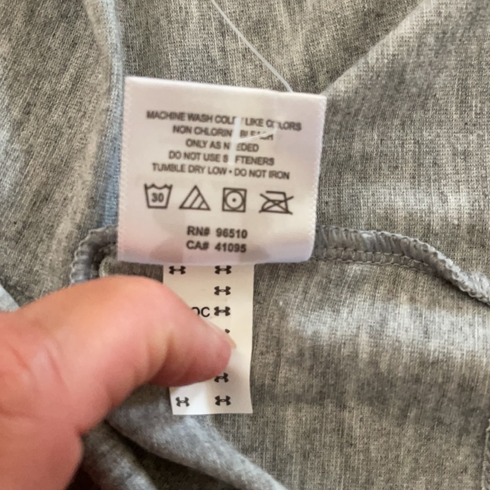 Under Armour Heather Gray Tank, small - Picture 7 of 7